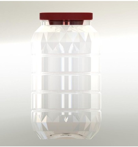 4 LT Kristal Kavanoz