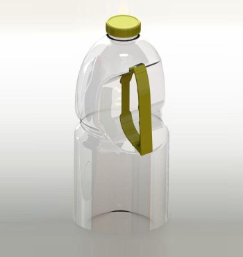 1700 cc Kulplu Şişe