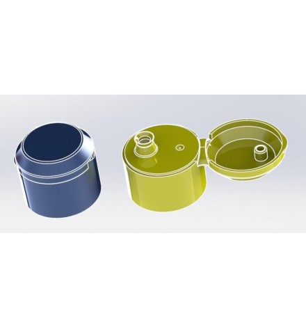 28 mm Flip top kapak