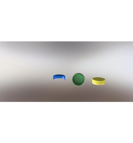 48/41 mm vidalı kapak